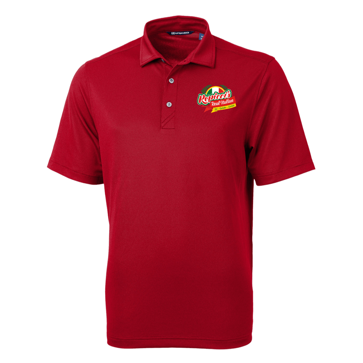 Repicci's Cutter & Buck Mens Virtue Pique Polo - 931 Graphics